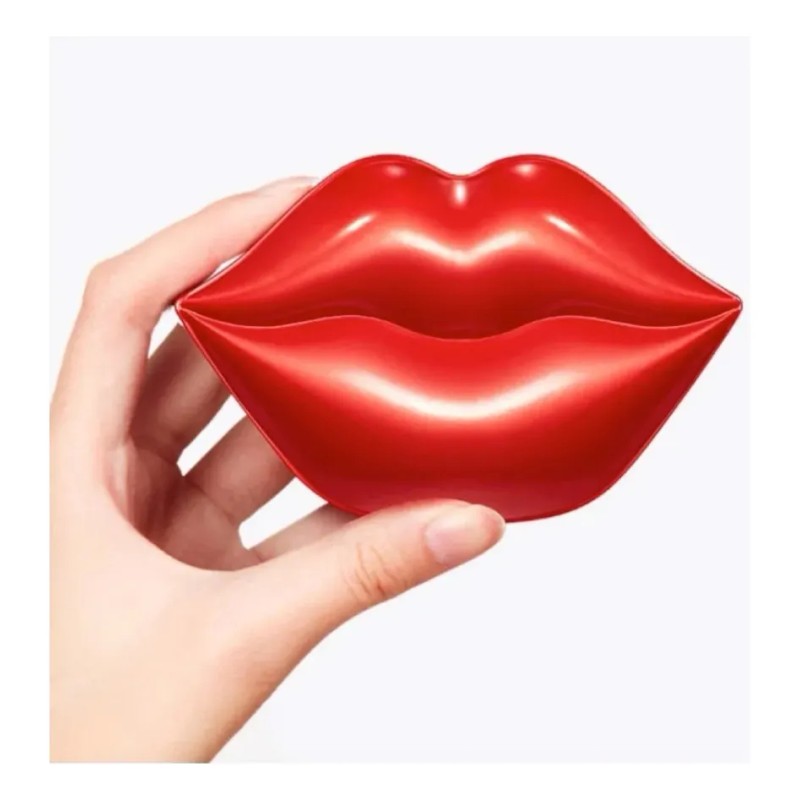 Frasco Con 20 Parches Labios Mascarilla Hidratante Colágeno