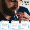 atnayo atnayo 2 Pcs Anxiety Necklace,Breathing Necklace, Stainless Steel Breathlace