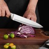 Kitchen Knife Set, 9-Piece Red Kitchen Knife Set with Acrylic