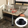 GOLD DEER 2Pack RV Table Base Mount Standard Size Aluminum