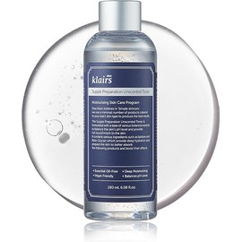 [KLAIRS] Supple Preparation Unscented Toner 6.08 fl oz, Lightweight, Essential Oil-Free, Alcohol Free, Packaging Changed