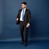 Ladeheid Classic Men's Tie, Matt, Perfect for Office & Festivities,