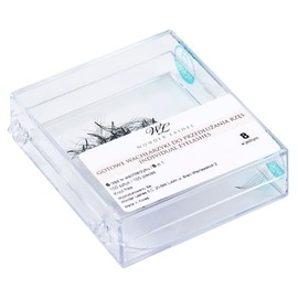 WL Wonder Lashes Fertige Wimpernfächer 8-in-1 für Professionell 0,08 100 Stück, B oder C Curl, Natürlich oder Cat Eye Effekt, Falsche Premium Volumen Wimpern für Wimpernverlängerung (C Curl, 15 mm)