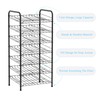 Vrisa Can Organizer for Pantry 7-tier Can Rack Organizer Metal