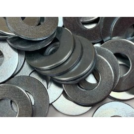 NON SPECIFIC 5/16"  USS STEEL FLAT WASHER ZINC COATED  3/8" ID X 7/8" OD  -  50 PIECES
