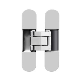 2 Pack Heavy Duty 3-Way Adjustable Hinges for 180 Degree Swing, Silent Soft Close, Invisible Door Hinge Concealed for Interior Doors & Cabinets