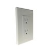 iGoto PA105/2-B Contacto Doble, Blanco, Zurich,,, pack of/paquete de 1