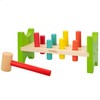 COLORBABY – Set of figures and wooden hammer (40999)