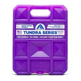 Arctic Ice Tundra Series Long Lasting Reusable Ice Pack - 5° Fahrenheit Cooling Point - Designed to Maintain Freezer-Like Temperatures in Coolers, X-Large 5 lbs