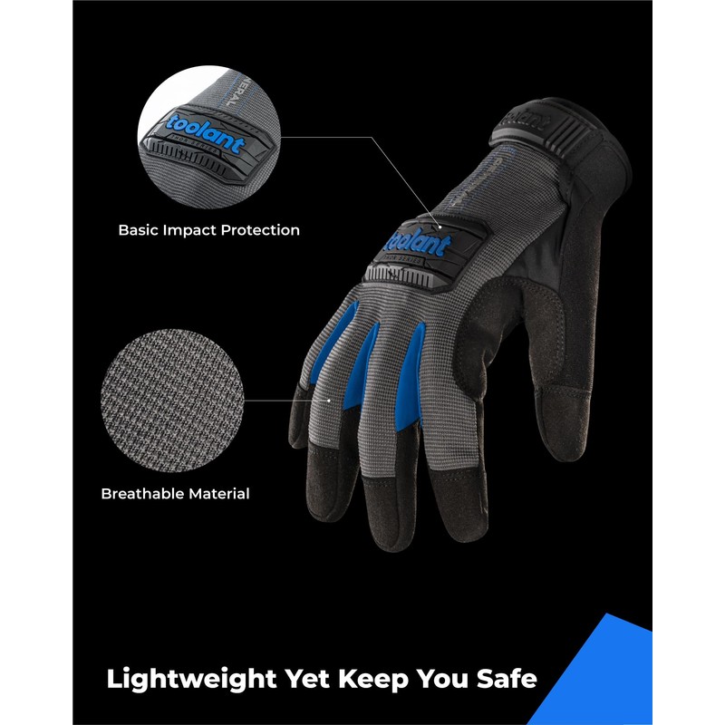 toolant Work Gloves Men - Thor Series - Mechanic Gloves