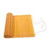 EXCEART 1 Bamboo Calligraphy Coaster Detail Carve Touch Chinese Bamboo