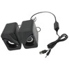 Computer Speaker USB Powered Wired Volume Control Mini Desktop Speaker