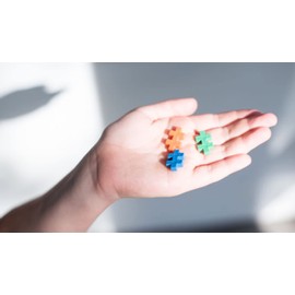 PLUS PLUS - Open Play Set - 1200 Piece - Basic Color Mix, Construction Building Stem Toy, Interlocking Mini Puzzle Blocks for Kids