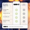 PerfectHD Steckdosenadapter mit Überspannungsschutz - Zwischenstecker - Blitzschutz - 5er-Set