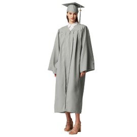 MyGradDay Unisex Matte Graduation Cap and Gown 2024 & 2025 Set Bulk with Tassel for College High School Graduates