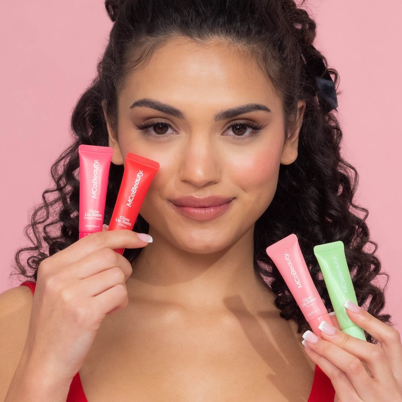 MCoBeauty Glow Lip Balm 10g - Assorted, Berry