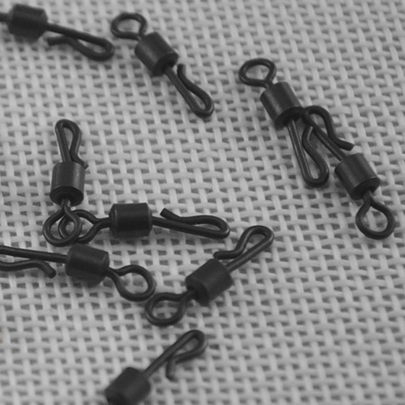 BYHKLW Quick Change Swivels, Carp Coarse Fishing Tackle Rings Rigs