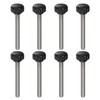 QUARKZMAN Pack of 8 Thumb Screws with Thread M6 x