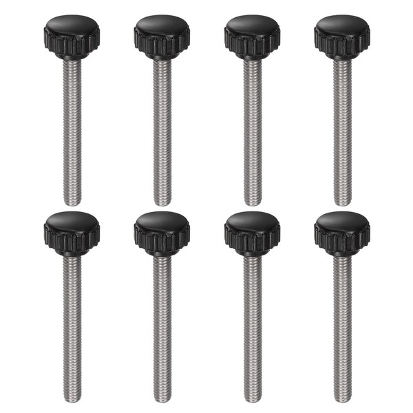 QUARKZMAN Pack of 8 Thumb Screws with Thread M6 x