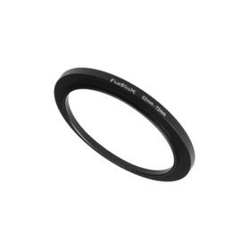Fotodiox Metal Step Up Ring, Anodized Black Metal 62mm-72mm