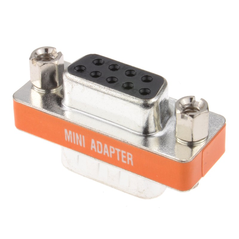 kenable 9 Pin Serial RS232 Male Plug to Female Null