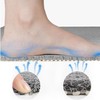 Non-Slip Shower Mat, Grey, 40 x 80 cm, Soft Comfort