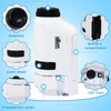 Kids Portable Microscope Set, Mini Pocket Microscope, 60x-120x Handheld Microscope