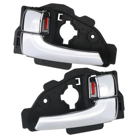Osompar Interior Door Handle Inside Left Right Compatible with 2010-2014 Hyundai Tucson/ix35 Replaces 82610-2S010 82620-2S010 1Pair