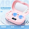 Portable Contact Lens Cleaner with Blue Light,LXIANGN Rechargeable Contact Lens
