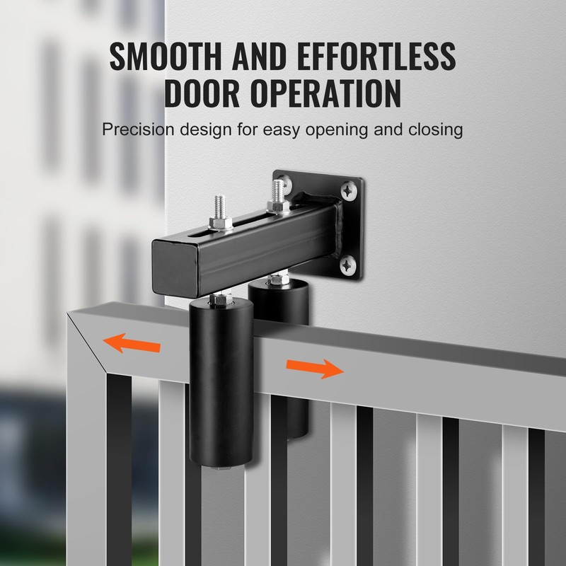 VEVOR Sliding Gate Kit, 6” Rolling Gate Hardware Kit with