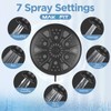 MakeFit Filtered Shower Head Matte Black- High Pressure Shower Head