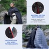 KingCamp Down Camping Blanket, Lightweight Travel Blanket for Outdoor Camping,