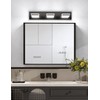 VOLISUN 5CCT Bathroom Light Fixtures Over Mirror, Dimmable, 360°Rotatable Head,