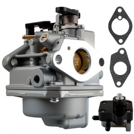 3R1032001 Carburetor and Fuel Pump Bundle for Mercury Mariner 2-6 HP, Tohatsu Nissan MFS NSF 4-5 HP Outboard Motors - Compatible with 3R1-03200-1, 853720T25, 803522T03