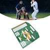 Baseball Coaching Board Professional Double Sided Reusable Dry Erase Baseball