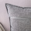 Madizz Set of 2 Linen Cushion Covers 16x16 inch, 40x40