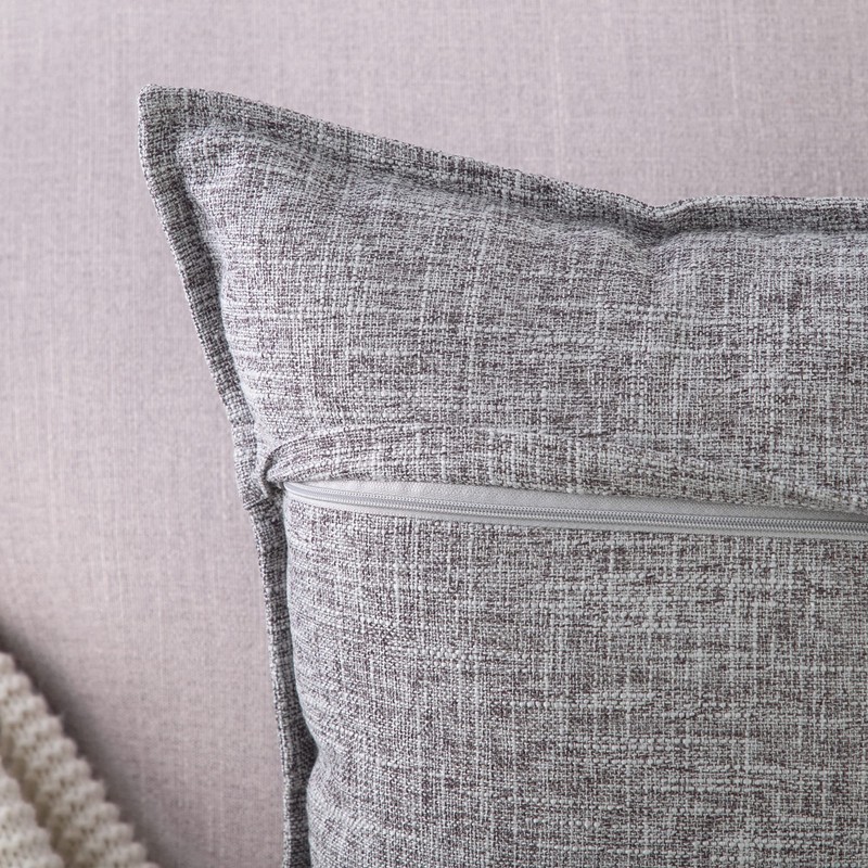Madizz Set of 2 Linen Cushion Covers 16x16 inch, 40x40