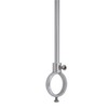 48" Shower Rod Ceiling Support - Polished Chrome
