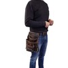 LAUTUS Oil Tanned Leather Tool Pouch Bag | Carpenter, Construction,