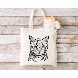 Pet Studio Art Milo the Orange Cat Tote Bag