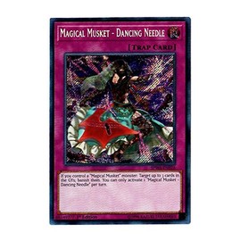 Transcend Cards Magical Musket - Dancing Needle - SPWA-EN026 - Secret Rare - 1st Edition - Trading Card - 1 Piece