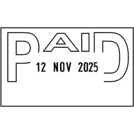 COLOP Printer 38 Date Stamp Paid