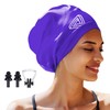 Large Swimming Cap, Suitable for Men and Women, Specially Designed
