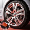 MEAJOO 4PCS Tire Valve Stem Caps, Anodized Aluminum Wheel Valve