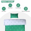 Hafaa Single Duvet Cover Set Soft Printed Bedding Set Brushed