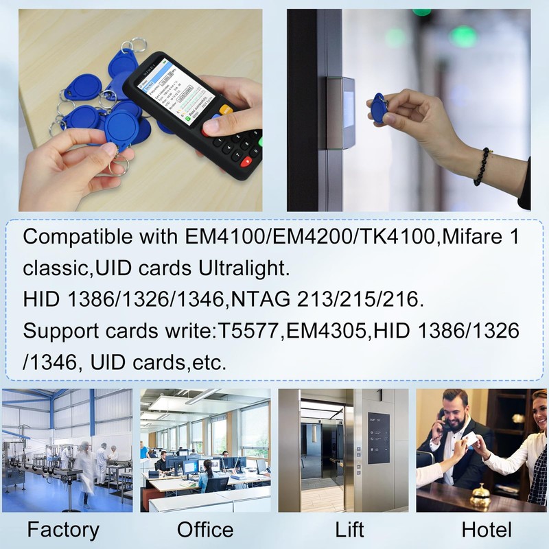 XIXEI X7 NFC RFID Card Copier Reader Writer Duplicator for