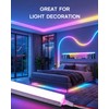 VOEWT 20Pack 3.3FT/1M LED Aluminum Channel U Shape with Milky