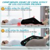 BLABOK Wedge Pillow for Sleeping - Inflatable Leg Elevation Pillow