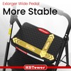 HBTower 4 Step Ladder, Step Stool Foldable with Wide Anti-Slip