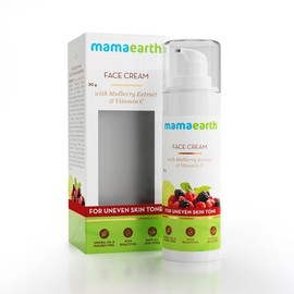 MAMAEARTH Face Cream | With Mulberry Extract and Vitamin C | 30 g (1.05 Fl Oz)